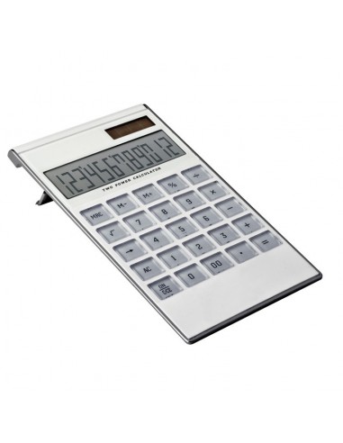 Kieszonkowy kalkulator, kolor biały 