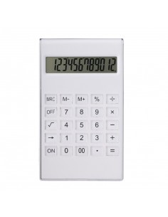 Kalkulator Transparent, biały 