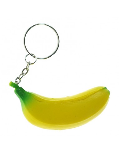 Breloczek do kluczy antystres w kształcie banana