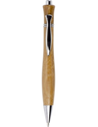 Długopis metalowy z bambusa