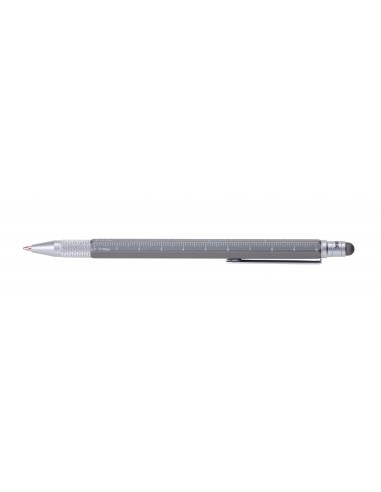 Wielozadaniowy długopis z linijką, poziomicą i śrubokrętem TROIKA Construction