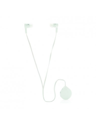 Słuchawki bezprzewodowe z 60 cm kablem TPE oraz klipem do przyczepienia słuchawek do ubrania