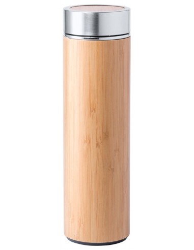 Moltex butelka sportowa ze stali i bambusa