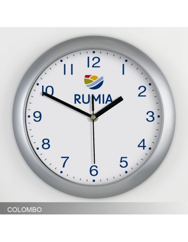 Colombo zegar reklamowy ścienny 25 cm