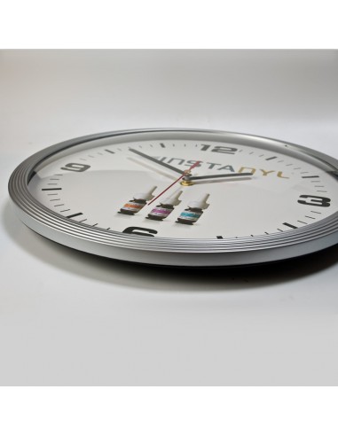 Relief zegar reklamowy ścienny 32,5 cm