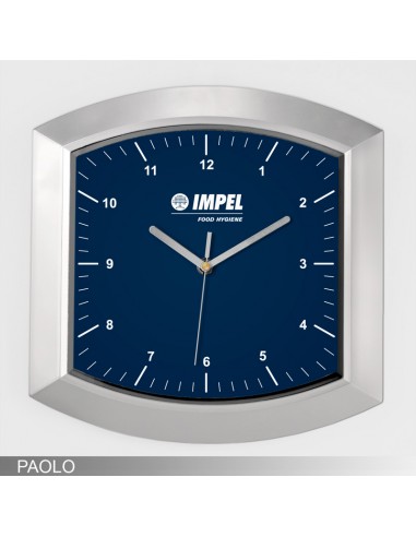 Paolo zegar reklamowy ścienny 28 x 28 cm