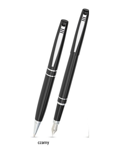 Zestaw piśmienny OMEGA  pióro wieczne + długopis
