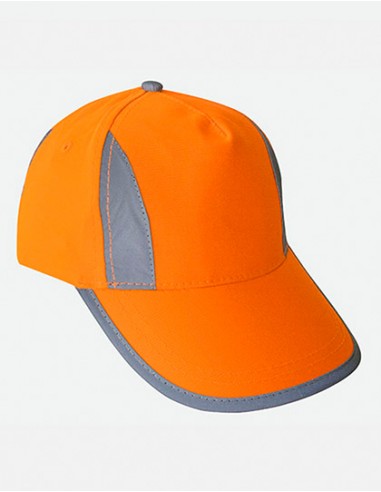 5- panelowa czapka Korntex® Premium Hi-Viz