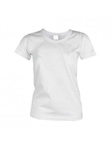 T-shirt damski bawełna czesana 140g/m2 biały