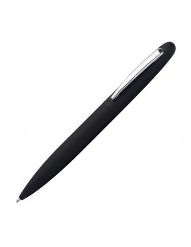Długopis metalowy z gumowaną powłoką