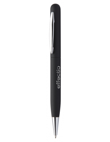 Metalowy długopis z gumowanym korpusem Koyak
