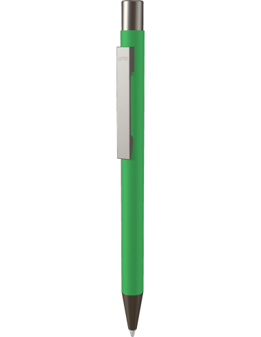 Długopis metalowy z gumowaną powłoką Uma STRAIGHT GUM
