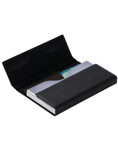 Pudełko na karty kredytowe i wizytówki RE98-LEMNIK czarne