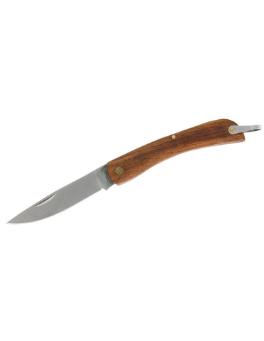 Nóż składany z drewnianą rączką