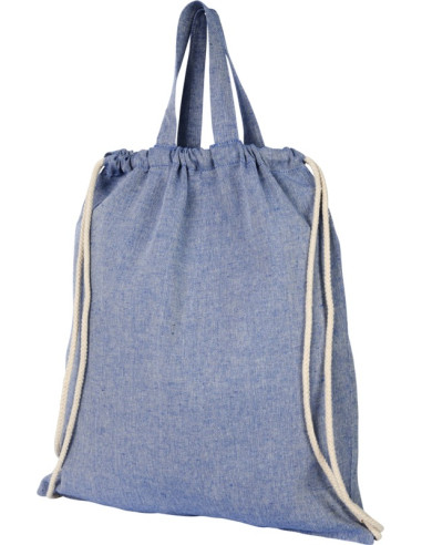Plecak Pheebs z bawełnianym sznurkiem z recyklingu 150 g/m²