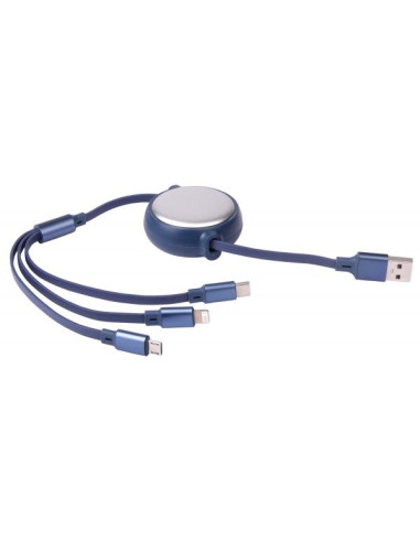 Kabel ładujący USB Type-C  zwijany