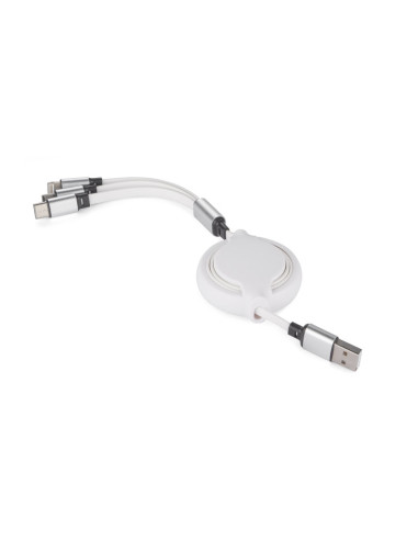 Kabel USB 3 W 1 BALJO zwijany