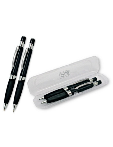 Zestaw długopis i ołówek automatyczny w etui
